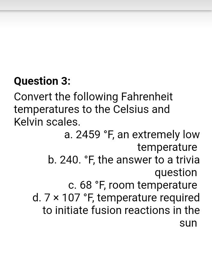 SOLVED: convert -40°F to kelvin