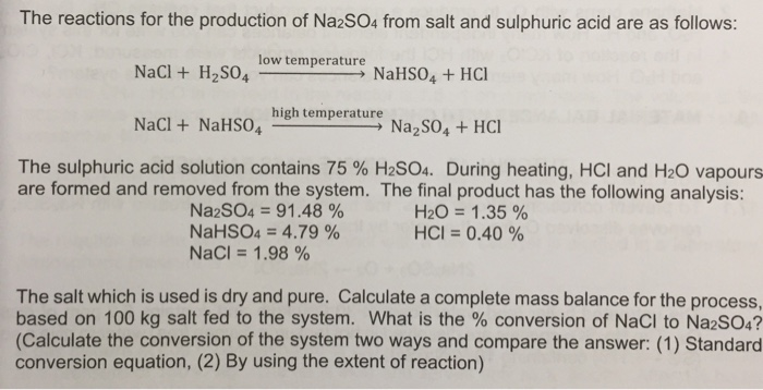 Na2SO4 NaHSO4 - Tìm Hiểu Chi Tiết về Sodium Sulfate và Sodium Bisulfate