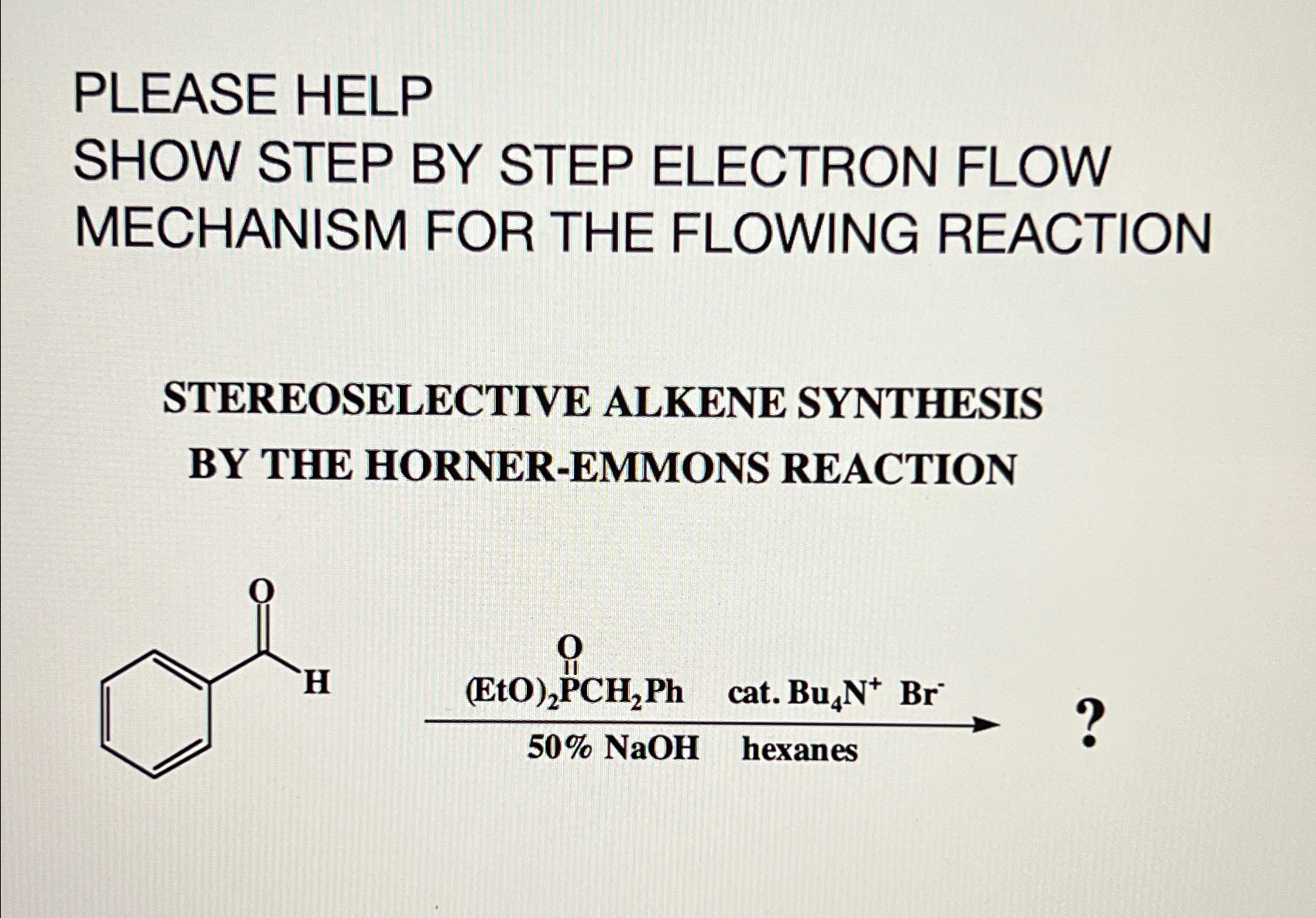 Solved PLEASE HELPSHOW STEP BY STEP ELECTRON FLOW MECHANISM | Chegg.com