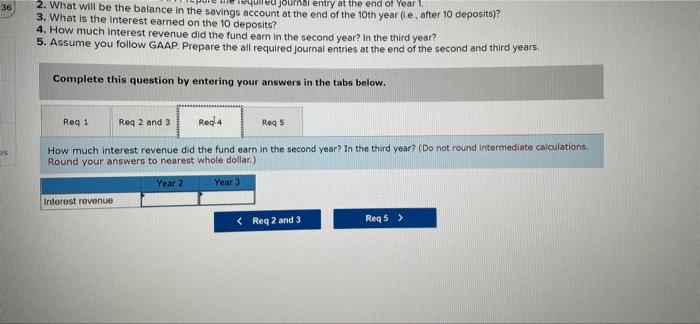 Solved At the end of each year, you plan to deposit $3,600 | Chegg.com