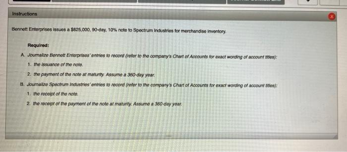 Solved Instructions Bennett Enterprises issues a $625,000 Solved Instructions Bennett Enterprises issues a $625,000