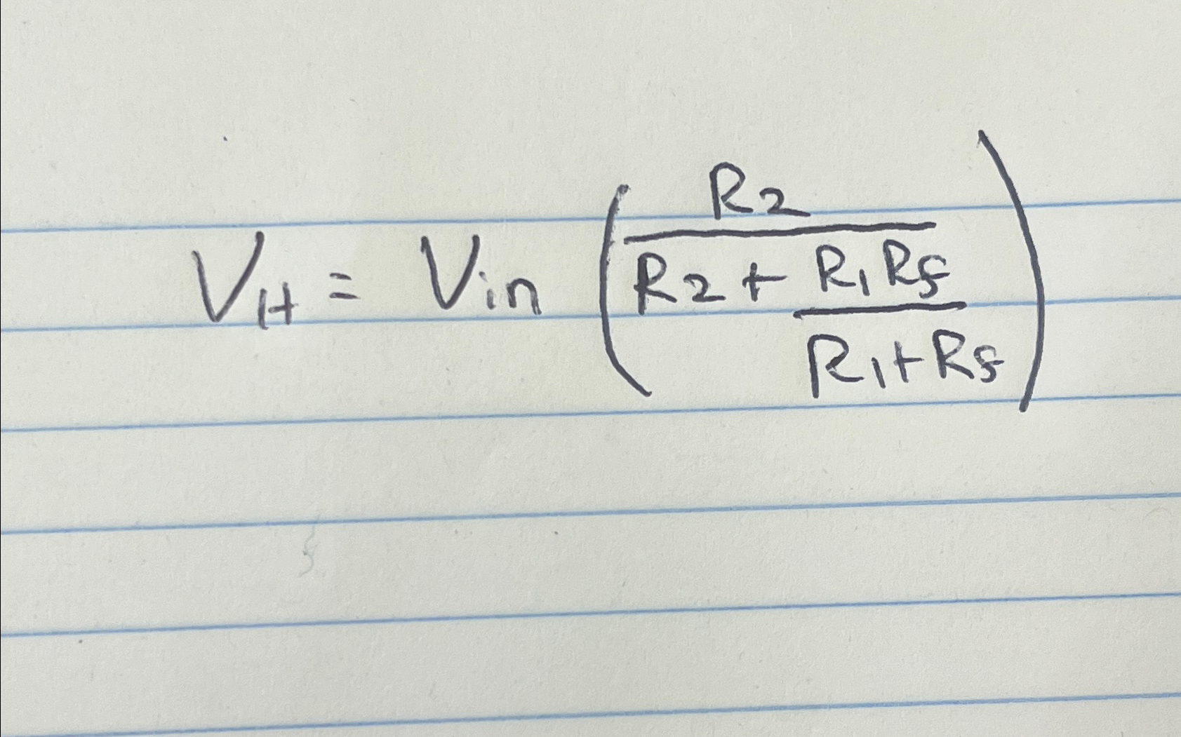 Solved I need help solving this in terms of Rf. ﻿Been trying | Chegg.com