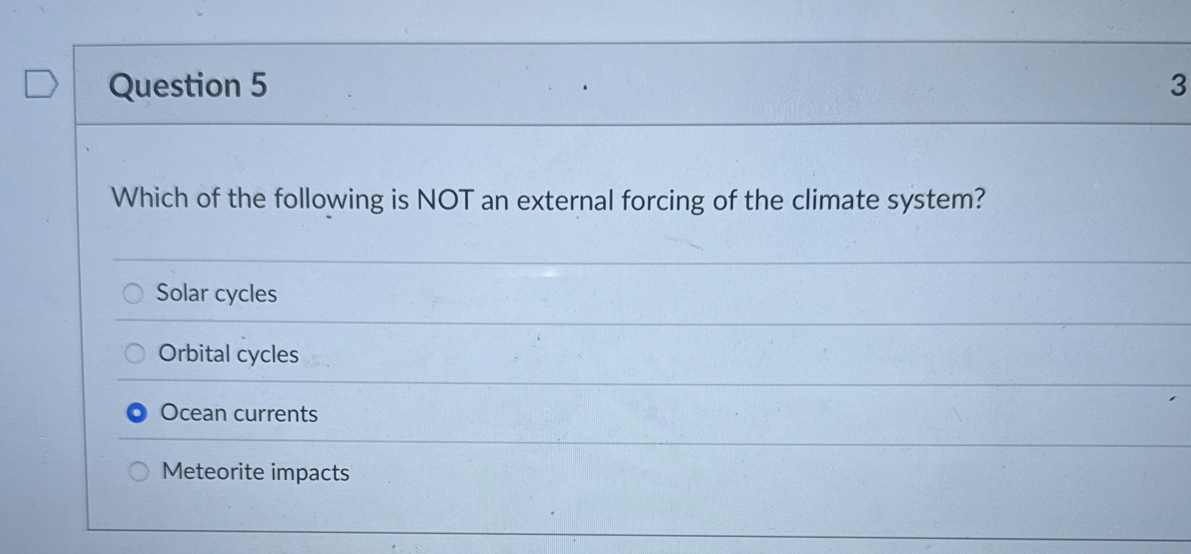 Solved Question 5Which of the following is NOT an external