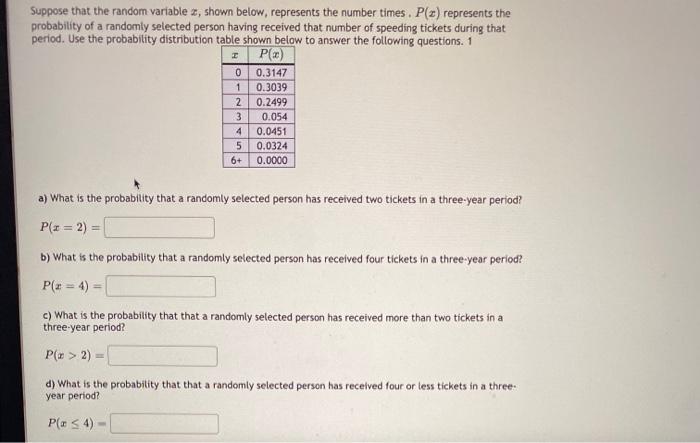 Solved 1 Suppose The Random Variable A Is Determined By Or Cheggcom