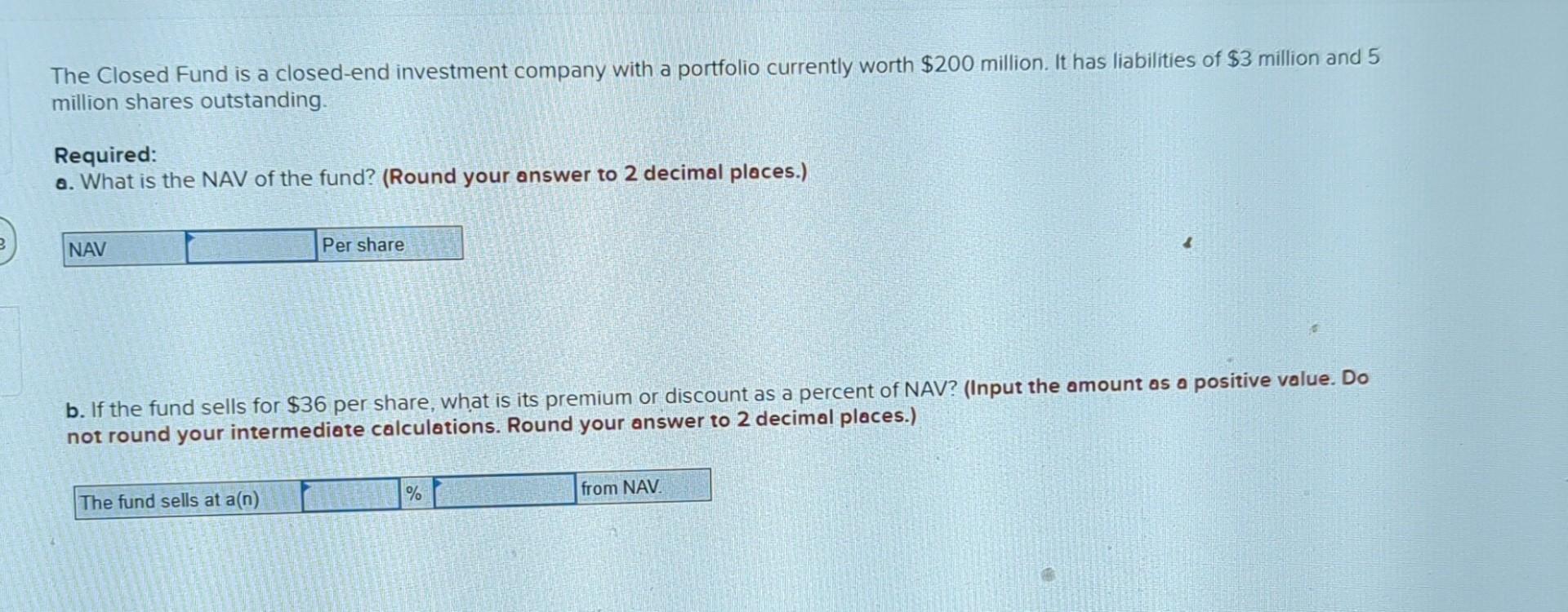 solved-the-closed-fund-is-a-closed-end-investment-company-chegg