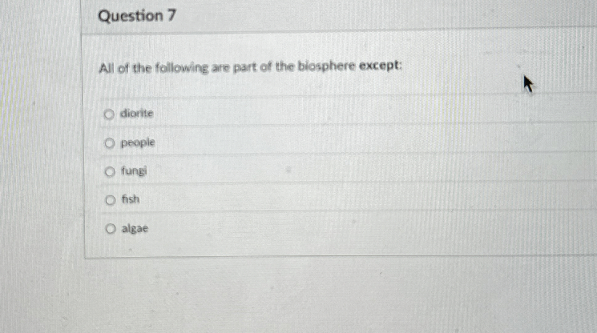 Solved Question 7All of the following are part of the