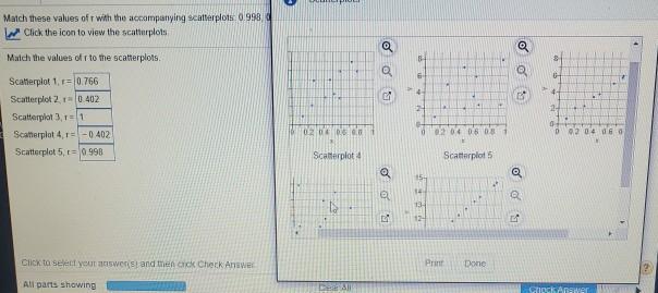 Solved Match these values of with the accompanying | Chegg.com