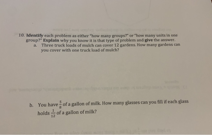 Many Names Problem Solved 10. Identify each problem as either
