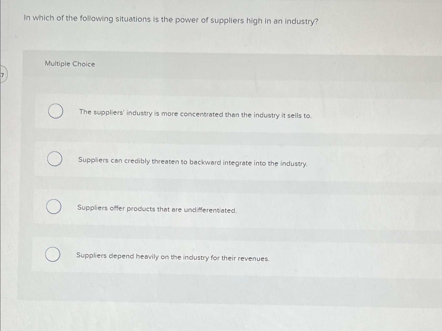 Solved In Which Of The Following Situations Is The Power Of | Chegg.com