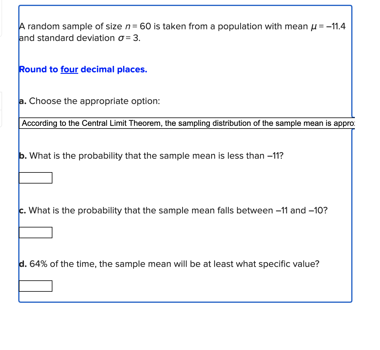 Solved A random sample of size n = 60 ﻿is taken from a | Chegg.com