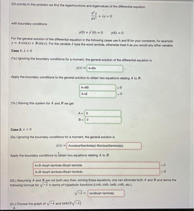 Solved Can you solve all the parts please, I tried many | Chegg.com