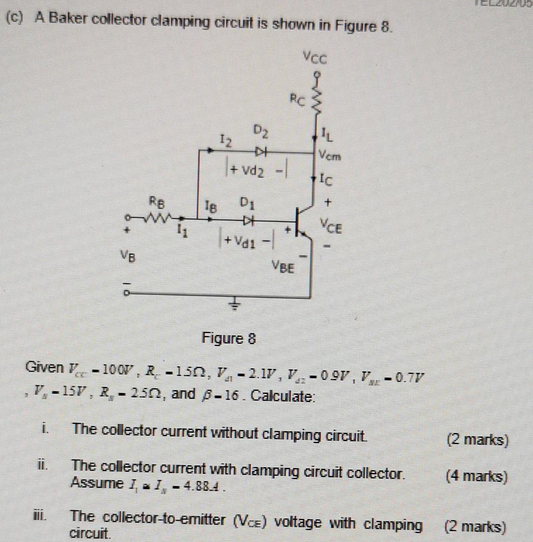 Solved Question 5 (20 marks) (a) A MOSFET with no heat sink