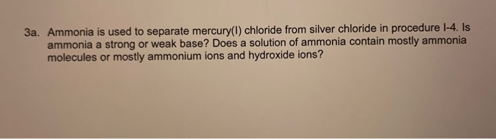 solved-3a-ammonia-is-used-to-separate-mercury-i-chloride-chegg