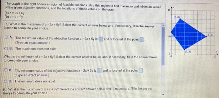 Solved AY 10 The graph to the right shows a region of | Chegg.com