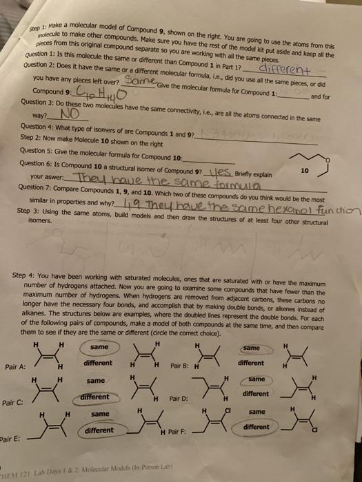 Solved what should the energy level be for question 1what | Chegg.com