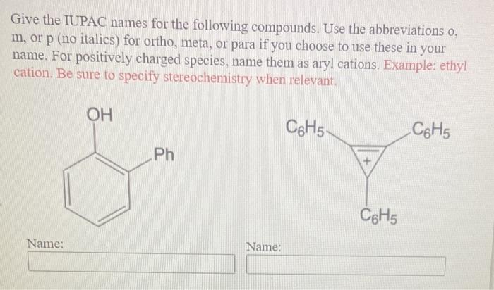 solved-give-the-iupac-names-for-the-following-compounds-use-chegg