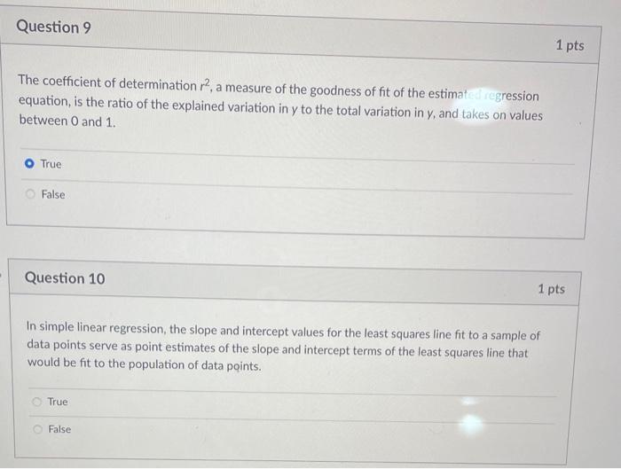 Solved The coefficient of determination r2, a measure of the | Chegg.com