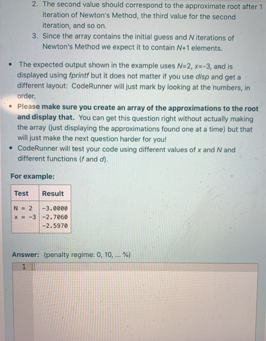 Solved Modify your code to store the initial guess and each | Chegg.com