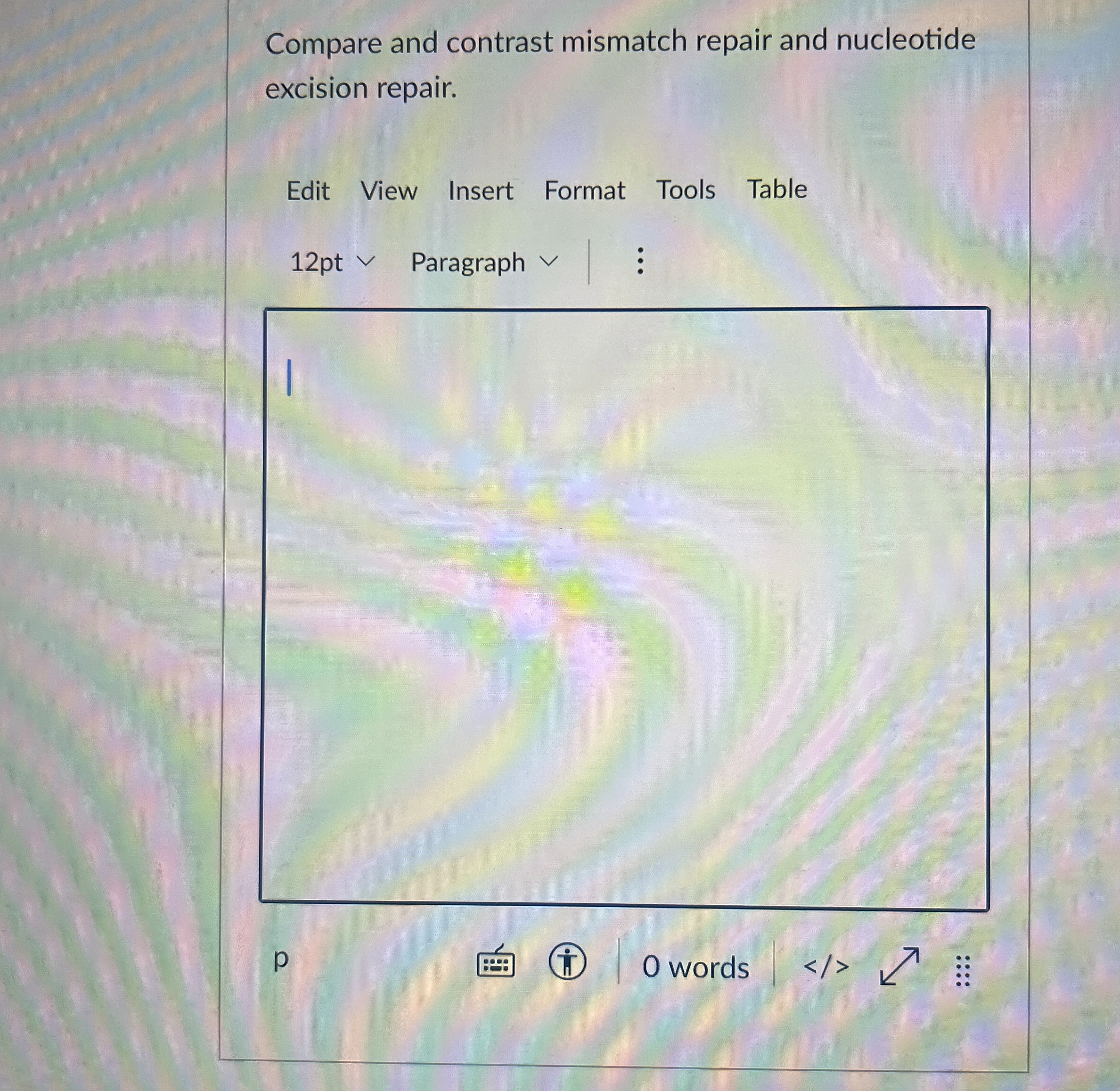 Solved Compare and contrast mismatch repair and nucleotide | Chegg.com