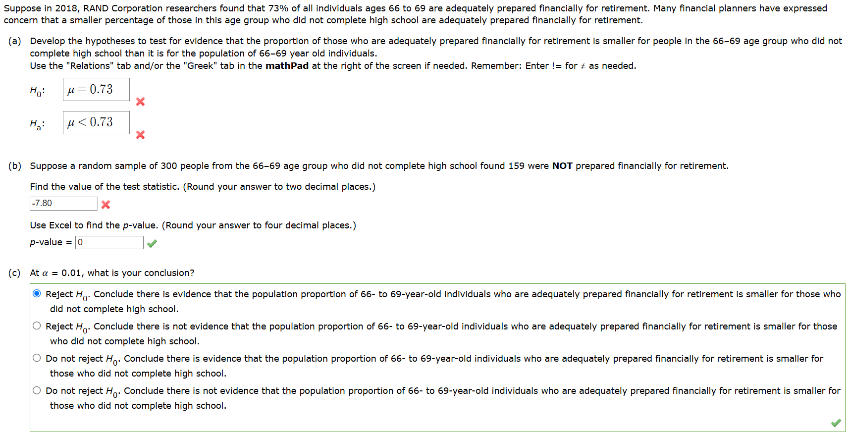 Solved I'm not exactly sure why my answers are wrong, would | Chegg.com