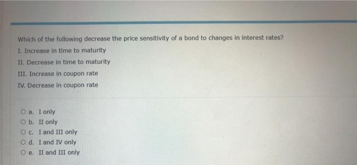 Solved Which of the following decrease the price sensitivity | Chegg.com