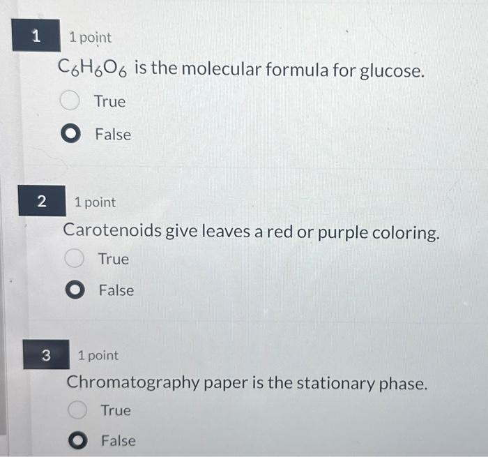 solved-c6h6o6-is-the-molecular-formula-for-glucose-true-chegg