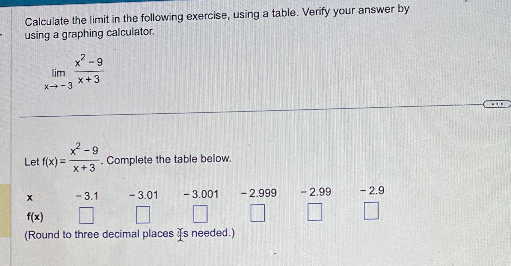 Limit deals calculator mathway