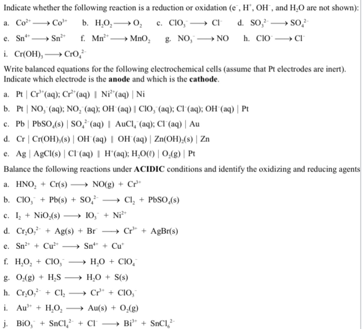 Solved Indicate whether the following reaction is a | Chegg.com