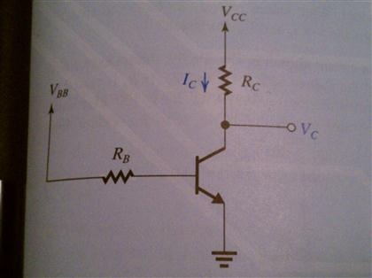 Solved For The Circuit In The Figure Let Vcc 5 V Rc Chegg Com