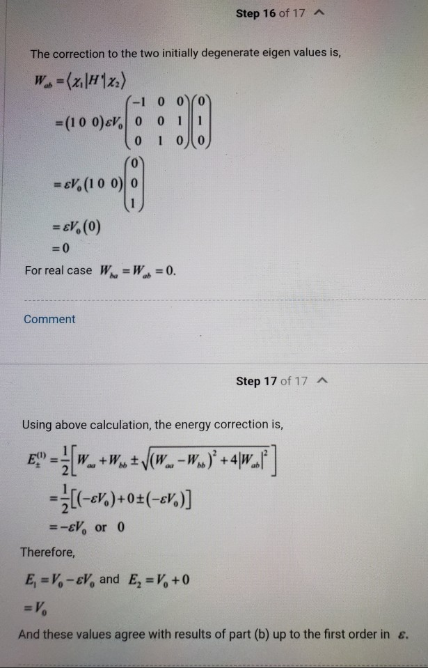 Solved Consider a quantum system with just three linearly | Chegg.com
