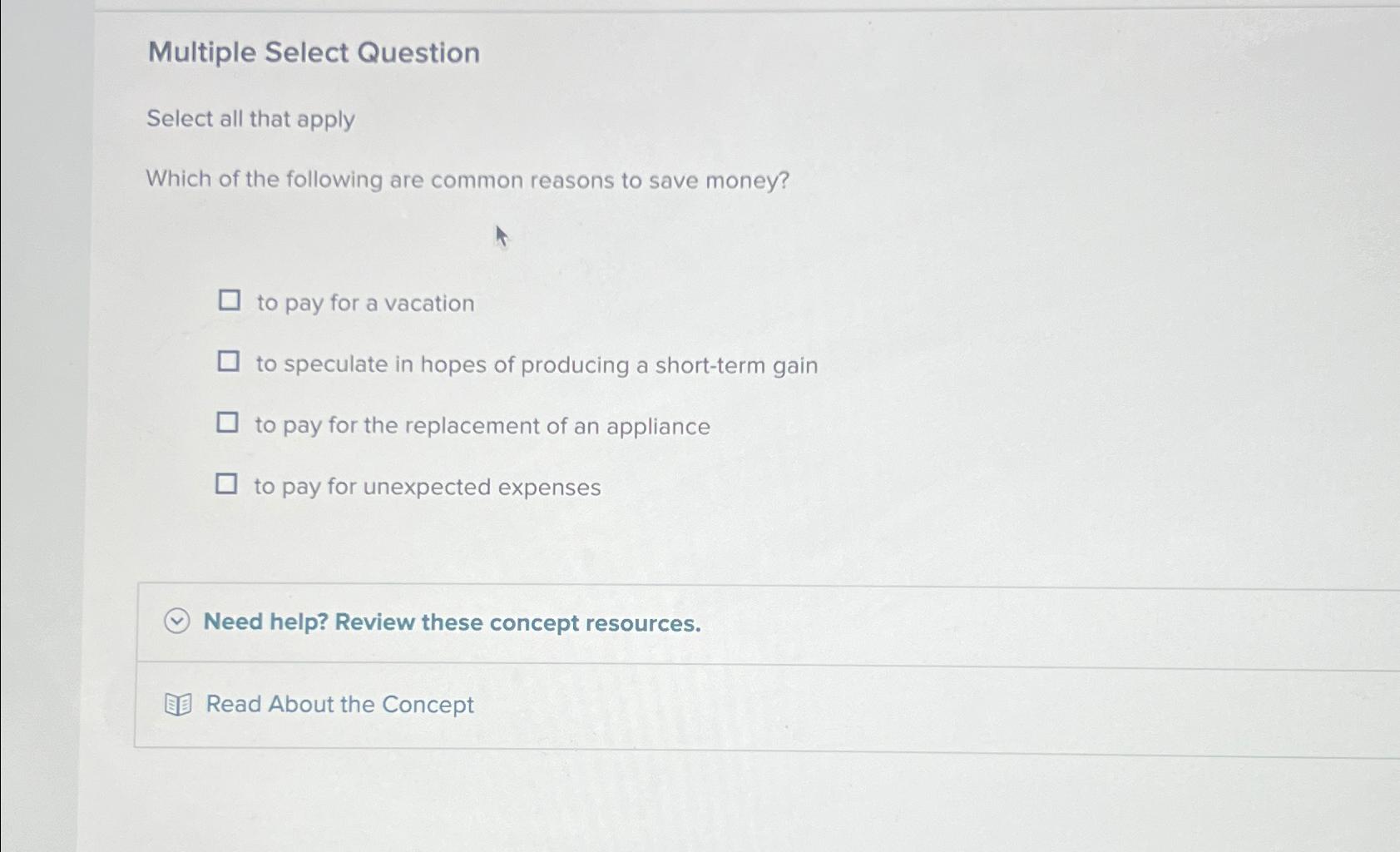Solved Multiple Select QuestionSelect all that applyWhich of | Chegg.com