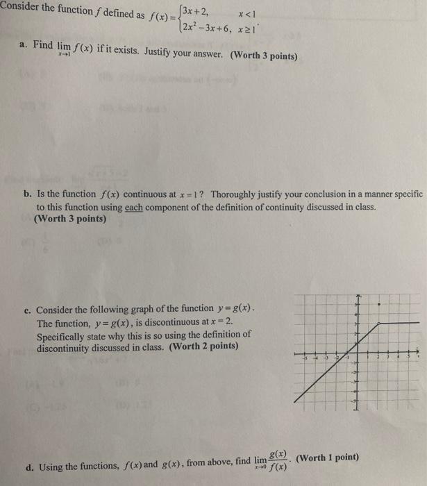 Solved Consider The Function F Defined As Fx 3x2 2x² 5479