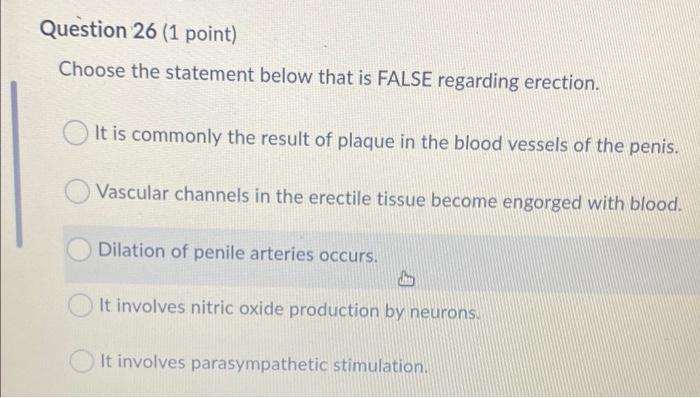 Solved Question 25 1 point All the following are true of Chegg