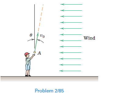 angular projectile motion problems