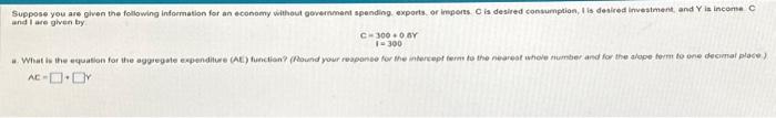 Solved Suppose You Are Given The Following Information For | Chegg.com