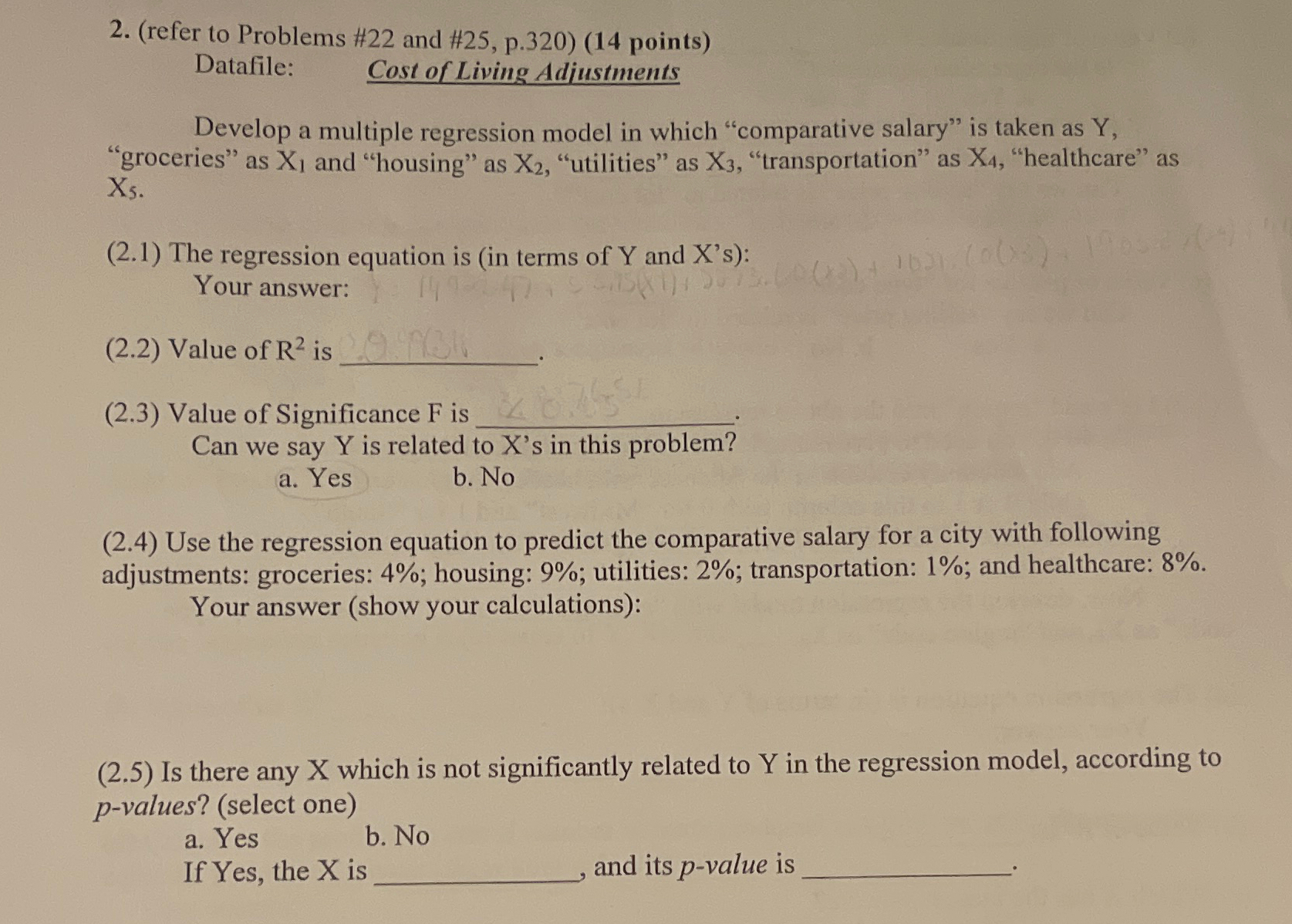 Solved (refer to Problems #22 ﻿and #25, ﻿p.320) (14 | Chegg.com