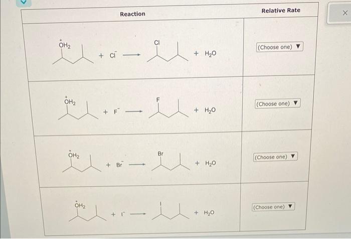 solved-predict-the-relative-rates-of-these-reactions-that-chegg