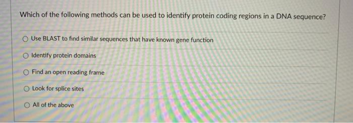 Solved Which of the following methods can be used to | Chegg.com