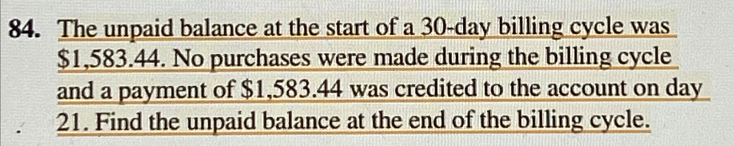 Solved Assume that the annual intrest rate on a credit card | Chegg.com