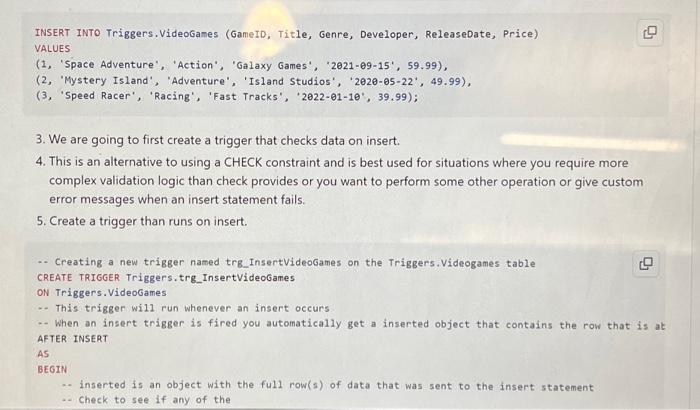 Solved How To Create Schema And Tables For The Following | Chegg.com