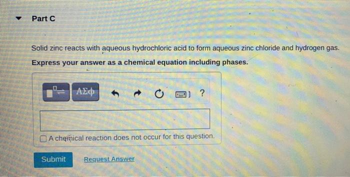 Solved write a balanced chemical equation for each chemical | Chegg.com