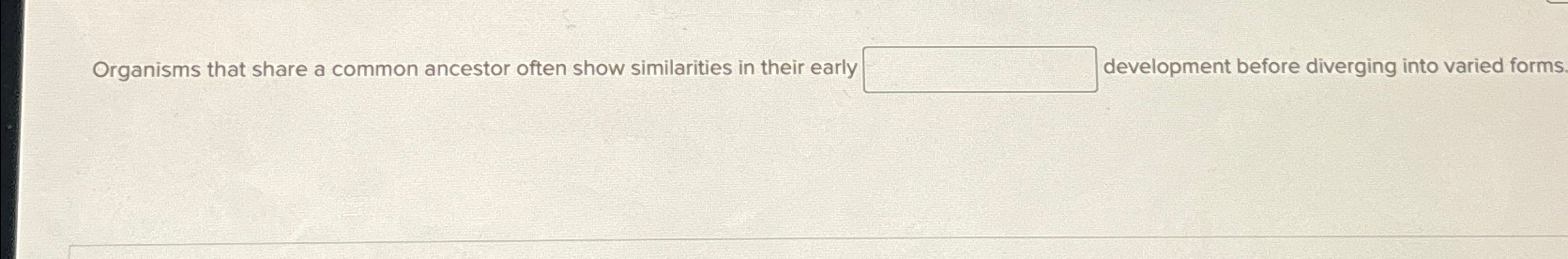 what do all organisms share in common