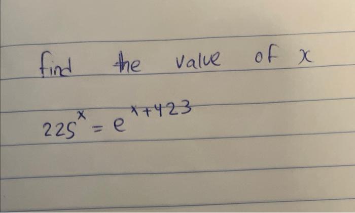 find the value of 225 81