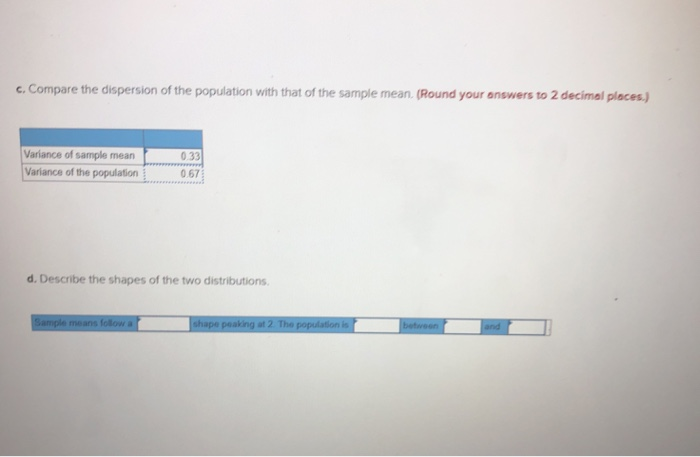 Solved A population consists of the following three values: | Chegg.com