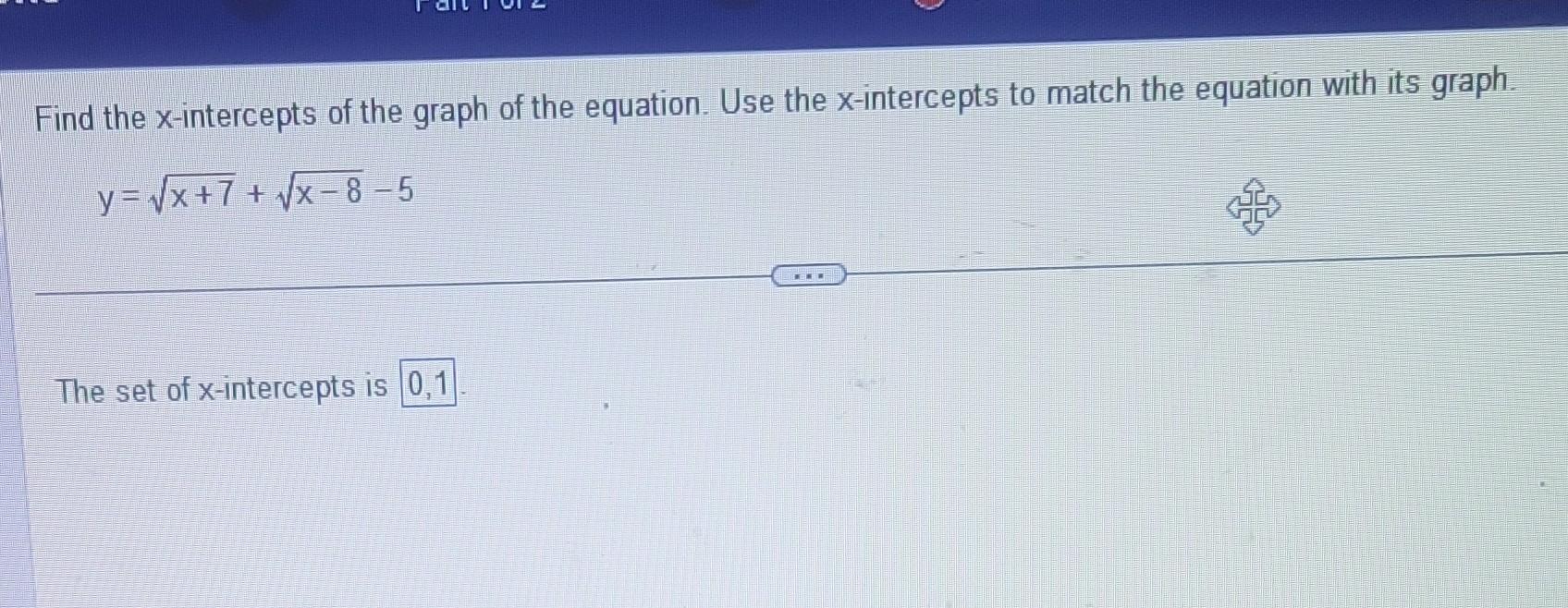 solved-find-the-x-intercepts-of-the-graph-of-the-equation-chegg