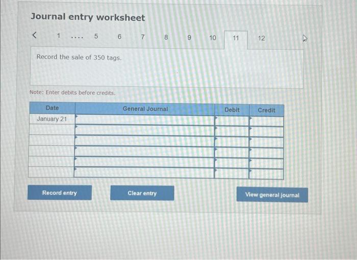 Solved Journal Entry WorksheetJournal Entry WorksheetJournal | Chegg.com