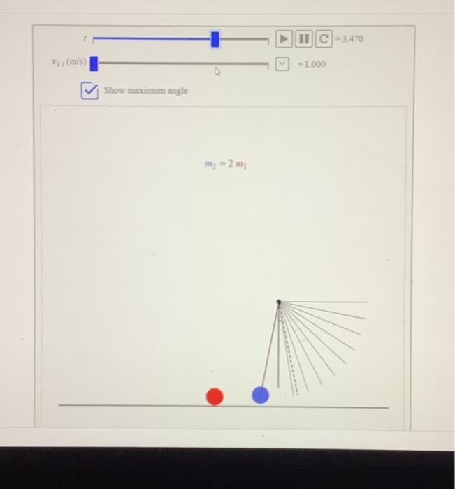 Solved Interactive Exercises 9.18: Elastic Collision in One | Chegg.com
