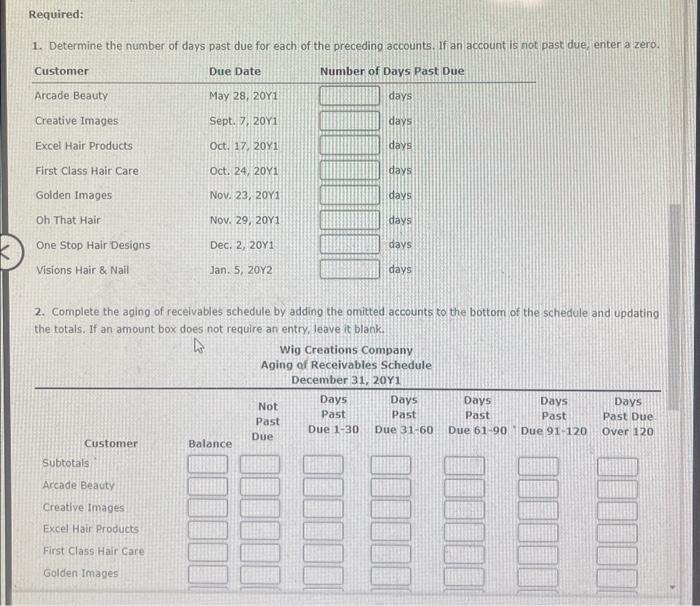 solved-required-1-determine-the-number-of-days-past-due-chegg