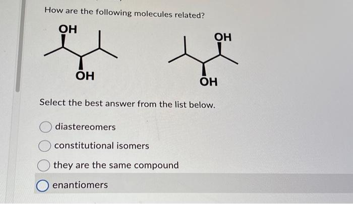 Solved Assign the correct stereochemistry to the following | Chegg.com