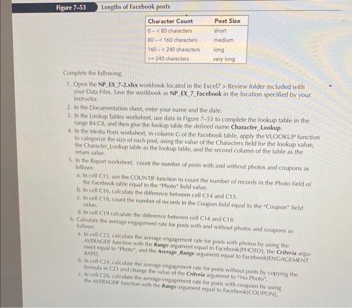 1. Open the NP_EX 7-2.xlsx workbook located in the | Chegg.com